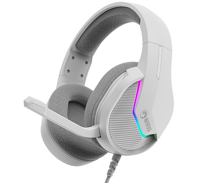 Casti Gaming H8618 WHITE